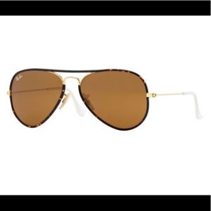 Tortoise shell raybans